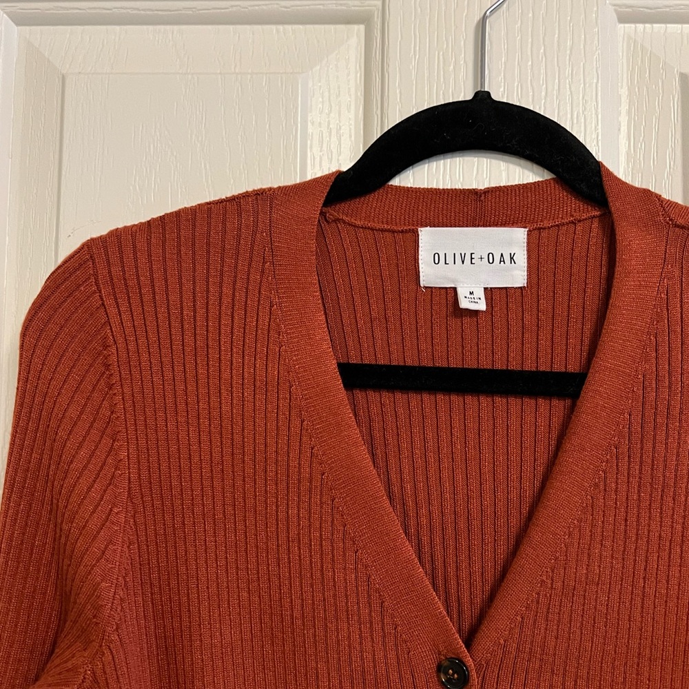 Rib knit dress